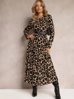 Czarna Sukienka Chioniphae rosa