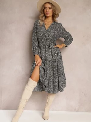 Czarna Sukienka Eunesilea rosa