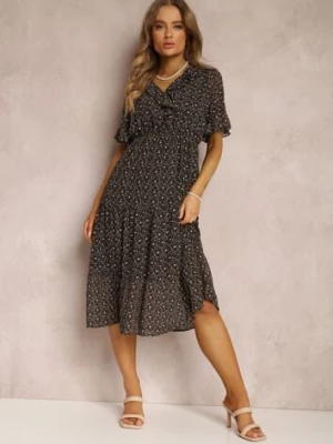 Czarna Sukienka Koe cflo