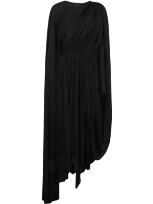 Czarna Sukienka Odpowiedni rozmiar Balenciaga