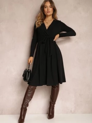 Czarna Sukienka Phlorinis by swan