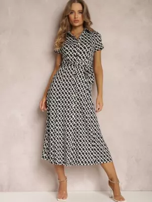 Czarna Sukienka Prixia by swan