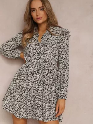 Czarna Sukienka Qyrrahne r&f fashion