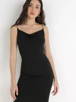 Czarna Sukienka Semia by swan