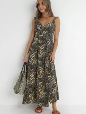 Czarna Sukienka Widforss rosa