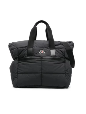 Czarna torba dla mam Moncler