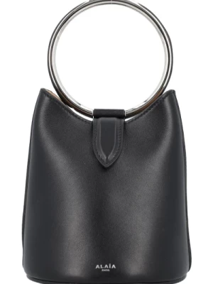 Czarna Torba Ring Bucket Alaïa