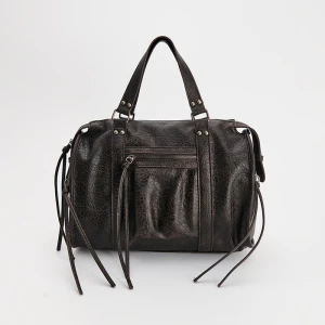 Czarna torba shopper w stylu vintage House