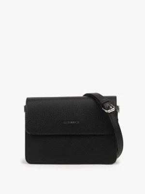 Czarna Torebka Dwukomorowa Ozdobiona Suwakiem Davisiae luigisanto