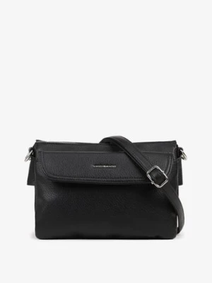 Czarna Torebka Typu Listonoszka w Klasycznym Stylu Izamara luigisanto