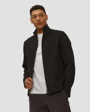 Czarna Wełniana Bluza Rozpinana Męska Bogner Brice-w