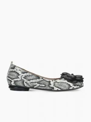 Czarne baleriny damskie 7mil