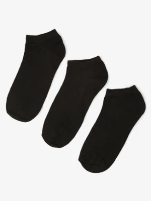 Czarne Bawełniane Skarpety 3 Pack Lyenna