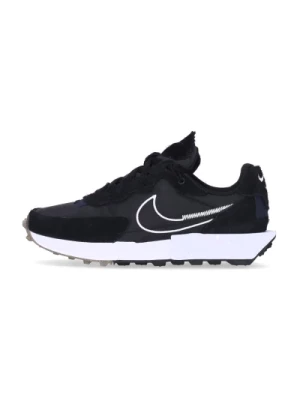 Czarne/Białe/Ciemny Obsydian Waffle Sneakers Nike