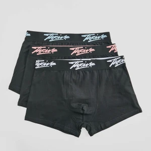 Czarne bokserki z napisem w stylu graffiti 3-pak House