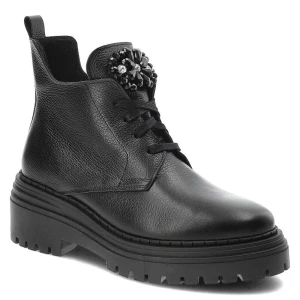 Zdjęcie produktu Czarne Botki Armodo Wygodne Buty Damskie