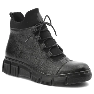 Czarne Botki Armodo Wygodne Obuwie Damskie