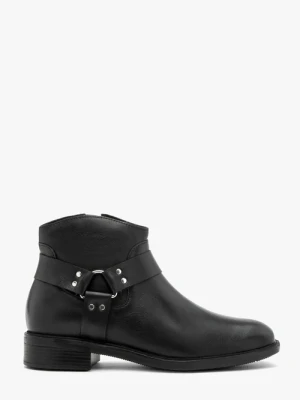 Czarne botki biker boots Ryłko