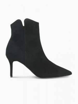 Czarne botki damskie 7mil