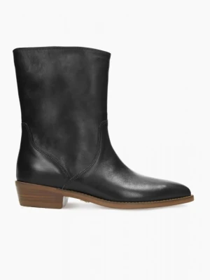 Czarne botki damskie 7mil