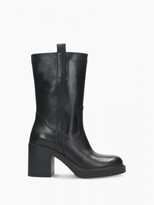 Czarne botki damskie 7mil