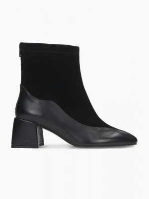Czarne botki damskie 7mil