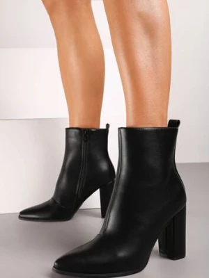 Czarne Botki Deloney