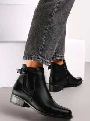 Czarne Botki Dominium vices