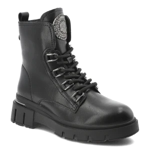 Czarne Botki Filippo Modne Buty Damskie