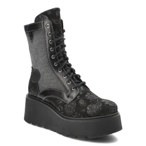 Czarne Botki Maciejka Eleganckie Obuwie Damskie