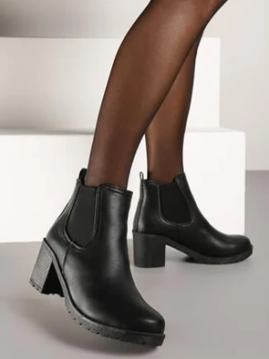 Czarne Botki Rennie vices