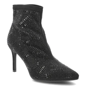 Czarne Botki S.Barski Eleganckie Obuwie Damskie Na Szpilce