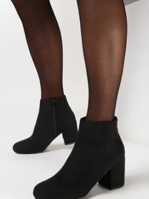 Czarne Botki Sleekness vices