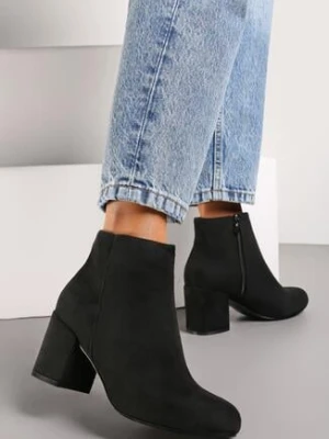 Czarne Botki Sleekness vices