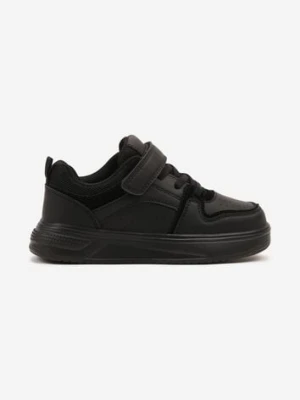 Czarne Buty Sportowe Sneakersy Clibee z Perforacją Ralriti