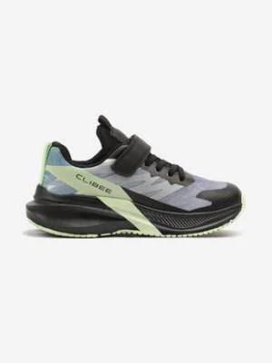Czarne Buty Sportowe Sneakersy z Geometrycznymi Zdobieniami Ulinaviela