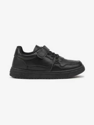 Czarne Buty Sportowe Sneakersy z Ozdobą Nolivine