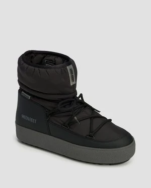 Czarne buty zimowe męskie Moon Boot Mtrack Low Nylon Wp New