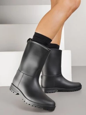 Czarne Casualowe Kalosze Dirrive