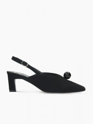 Czarne czółenka damskie 7mil