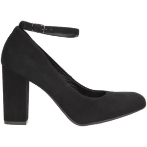 Czarne damskie czółenka 6369-61 Wojas