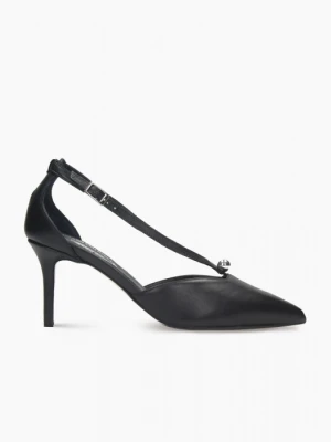 Czarne czółenko damskie 7mil