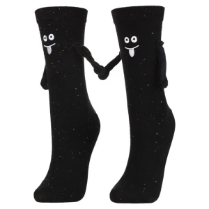 Czarne Damskie Skarpety Friends Moraj