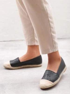 Czarne Espadryle Elzi vices