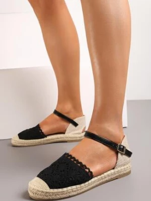 Czarne Espadryle Laifa