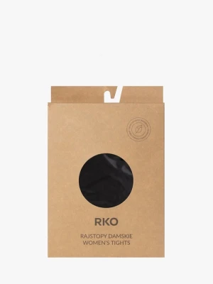 Czarne gładkie rajstopy 50 DEN Ryłko