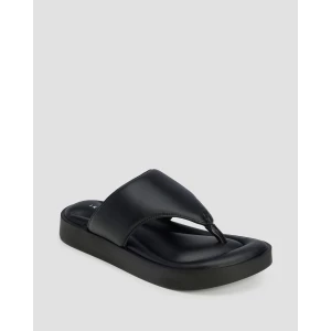 Czarne Japonki Damskie Inuikii Padded Toe