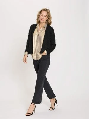 Czarne jeansy damskie Mona Bootcut – Designer Choice Olsen