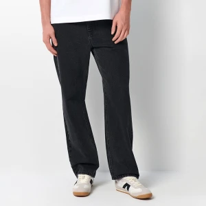 Czarne jeansy loose fit House
