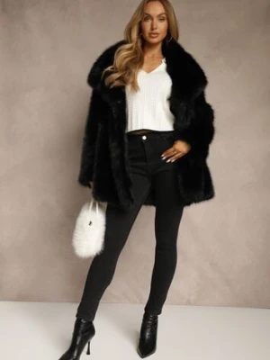 Czarne Jeansy o Fasonie Skinny Push Up Vosea daysie